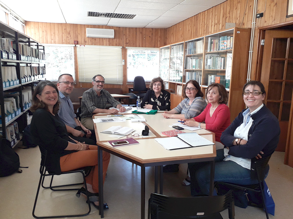 reunião em Oeiras da equipa de projeto
