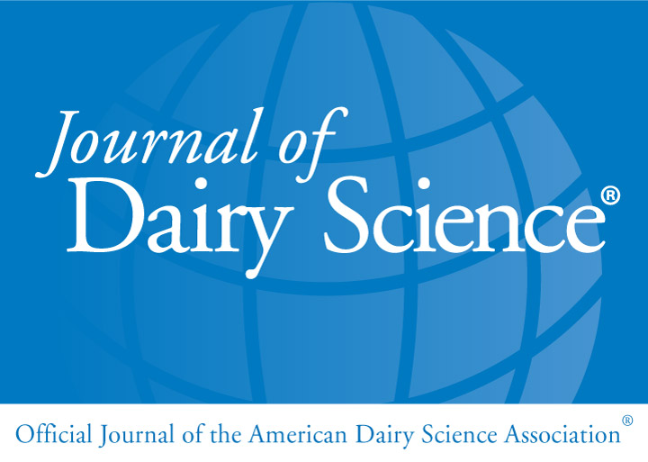 Publicação de artigo na revista Journal of Dairy Science