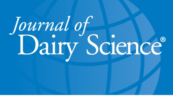 Publicação de artigo na revista Journal of Dairy Science