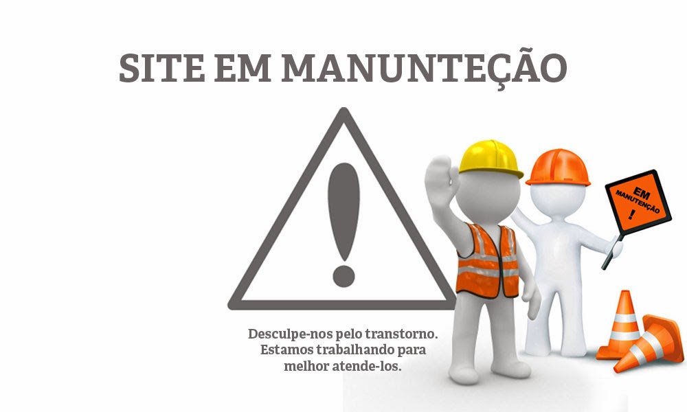 Site em manutenção