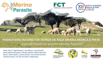  Merino Parasite project present at the "XII edition of the Hospital Veterinário Muralha de Évora"